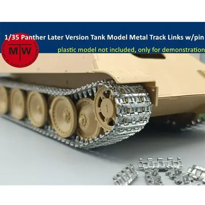 SANXIN SX35030 1/35 Panther Später Version Tank Modell Metall Kettenglieder w/pin Image