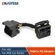 MQB PQ Plattform RCD510 RCD330 Plus Quadlock Stecker Adapter Kabel für VW Tiguan Passat Adapter