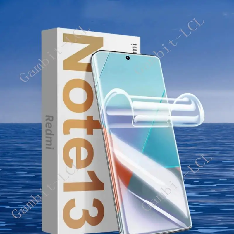 Für Xiaomi Redmi Note 13 Pro + 6,67 "Redmi Note 13 Pro Note 13 Pro Plus Hydraulische Hydrogel Film Schutzhülle Screen Protector Abdeckung Image