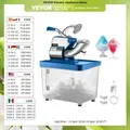 VEVOR Eiscrusher 3000 W Smoothie Maker Machine mit Eisspeicherkapazität 34 L Silbriger Smoothie