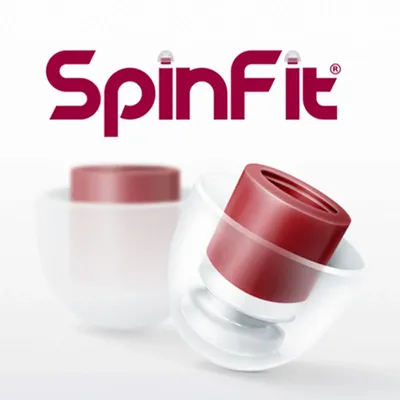 1 Paar (2 Stück) Original SpinFit CP100 CP145 CP155 CP800 In-Ear-Kopfhörer Patentierte Silikon-Ohrstöpsel Innovative Technologie-Ohrstöpsel Image