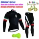 Hohe Qualität Kinder Radfahren Kleidung Sommer Kinder Jersey Set Radfahren Lange Hülse Kleidung