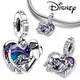 2023 neue Disney Wand-E Eve 925 Sterling Silber Baumeln Charme Fit Pandora Armband Silber 925