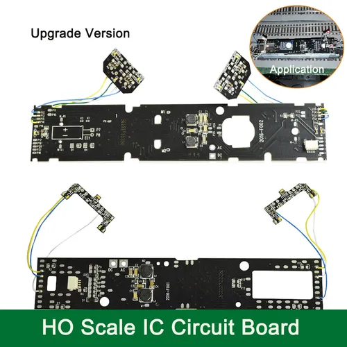 1:87 HO Skala IC Circuit Board PCB Board DIY Elektrische Zug Teile Eisenbahn Layout Zubehör Upgrade