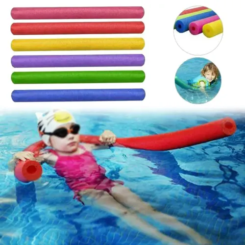 1pc 6 5 x cm schwimmende schwimmende Schaumstoff stöcke Schwimmbad hohle Schwimmer Nudel hilfe