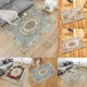 Vintage Perser teppich für Wohnzimmer beige Teppiche türkische Schlafzimmer Fuß matte für Blumen