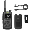 2pcs baofeng BF-T17 frs mini walkie talkie tragbares Funkgerät Langstrecken 22ch vox usb 2w 0 5 w