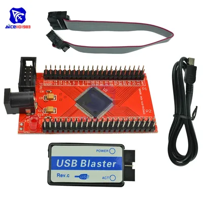 diymore Max II EPM240 CPLD Entwicklungsboard Lernplatine USB Blaster Mini USB Kabel 10-Pin JTAG Verbindungskabel Image