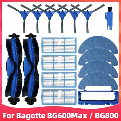 Für Bagotte BG600Max / Bagotte BG800 Roboter-staubsauger Ersatz Ersatzteile Wichtigsten Seite Pinsel Image