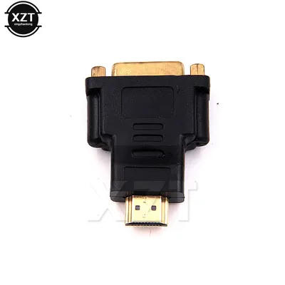 DVI Zu Adapter Konverter HDMI-kompatibel Stecker Auf DVI 24 + 5 Buchse Konverter Adapter 1080P Für