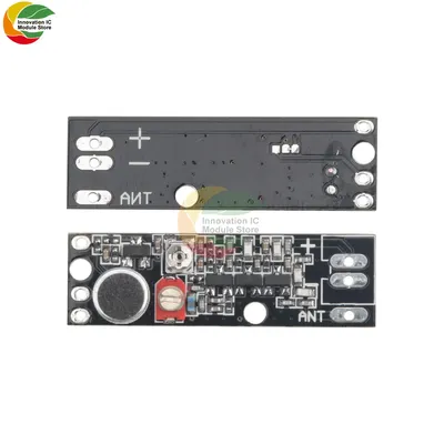 ZIQQUCU FM Transmitter 1W Hohe Empfindliche Sender Platine Radio Broadcast Wireless Mikrofon Modul PCB Verstärker
