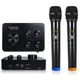 Sound Stadt Drahtlose Mikrofon Karaoke Mixer System Unterstützt HDMI-Kompatibel Optische Smart