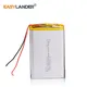 3 7 V 8000mah 126090 Lithium-Polymer Li-Ion Akku Für PAD DIY E-Book GPS PSP DVD Power bank Tablet PC