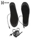 USB beheizte Schuhe in lagen Füße warm elektrisch beheizbare Einlegesohlen wasch bar warme