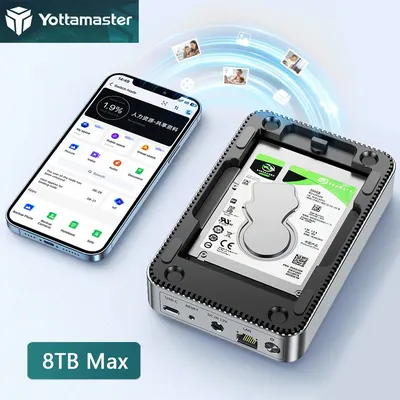 Yotta master wireless nas sata ssd hdd gehäuse 2.5 
