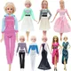 1 Kleid 1 Schuhe Freizeit kleidung für Barbie-Kleidung accesorios Schuhe Spielzeug für Mädchen