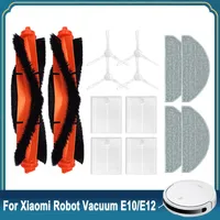Für Xiaomi Roboter Staubsauger E10 E12 Zubehör Bürsten B112 Staubsauger Zubehör Hepa Filter Mop