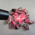 Echte seltene Korund natürliche Edelsteine für die Herstellung von Schmuck rot Rubin rau Probe