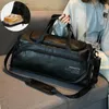 Männer Leder Reisetaschen Ausbildung Große Duffle Unabhängige Schuhe Tasche Casual Tote Tasche