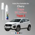 Farb stift geeignet für chery tiggo 3x3xplus mond weiß lackierer titan grau aufsteigende sonne