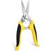 Yellow Heavy Duty Scissors Industrial Scissors 8-inch Multipurpose Electrician Scissors -easy Cutting Cardboard And Recycle Ergonomic Handle Stainless Steel Shears