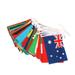 Flags Flag Banner Decoration String Countries International World National Hanging 100 Flags Country Pennant Small Mini