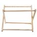 HOMEMAXS 1pc Desktop Storage Holder Magazine Newspaper Display Rack Wood Storage Rack