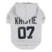 Personalized Dog Clothes Custom Name Number Hoodie Warm Boy/Girl Sweater XS-5XL