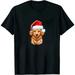 HOMICOZI Merry Christmas Dog Paw Costume Dog Lover Xmas Women Men Kid T-Shirt