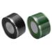 BESTONZON 2pcs 1.5m Electrical Adhesive Tapes Self-Fusing Silicone Tape (Black Green)