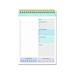 Fanshiluo Daily To-Do Notepad To-Do List Notepad Time Management Task Plan List Notebook Organizer For School Office Supplies Undated Agenda 60 Sheets