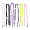 6Pcs Face Covering Holder Chain Necklace Glasses Chain Face Covering Lanyard