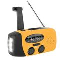 ammoon Reliable Emergency Radio Set Sun Powered Hand Crank /AM/NOAA Weather Alert Radio with LED Light Power Bank Function Be Ready for Any Weather!