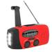 ammoon Reliable Emergency Radio Set Sun Powered Hand Crank /AM/NOAA Weather Alert Radio with LED Light Power Bank Function Be Ready for Any Weather!