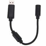Sijiali USB Breakaway Extension Cable Cord Adapter for Xbox 360 Wired Gamepad Controller