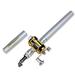 Portable Telescopic Pole Pen Shape Folded River Lake Fishing Rod with Reel Wheel - Fishing Tool