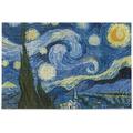 1000 Pieces Van Gogh The Starry Night Wooden Jigsaw Puzzles 29.5 x 19.7 Intellectual Entertainment Educational Puzzles Fun Game for Family Children and Adults