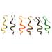 HOMEMAXS 6pcs Plastic Fake Snake Prop Halloween Trick Scary Prank Toy for Party Festival (Random Color)
