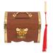 Pirate Treasure Chest Kids Wood Toys Wooden Money Bank Piggy Storage Chests Jewery Case Box Child