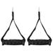 TOYMYTOY 2pcs Exercise Handle Fitness Cable Handle Heavy Duty Resistance Band Pull Handle