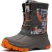 Winter Snow Boots Boys Waterproof with Insulation for Cold Weather