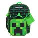 Youth Minecraft Crafting Since Alpha Four-Piece Backpack Set
