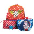 Youth Wonder Woman Five-Piece Backpack Set