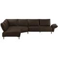 W.SCHILLIG Ecksofa aus Echtleder Bonnie ¦ braun ¦ Maße (cm): B: 341 H: 84 T: 272 Polstermöbel > Sofas > Ecksofas - Höffner