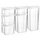 6 Piece Food Storage Containers Set 4 Sizes