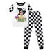 Girls Youth White Looney Tunes T-Shirt & Pants Sleepwear Set