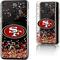 San Francisco 49ers Galaxy Clear Case with Confetti Design