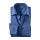 Businesshemd OLYMP "Luxor modern fit" Gr. 40, N-Gr, blau (indigo) Herren Hemden Langarm