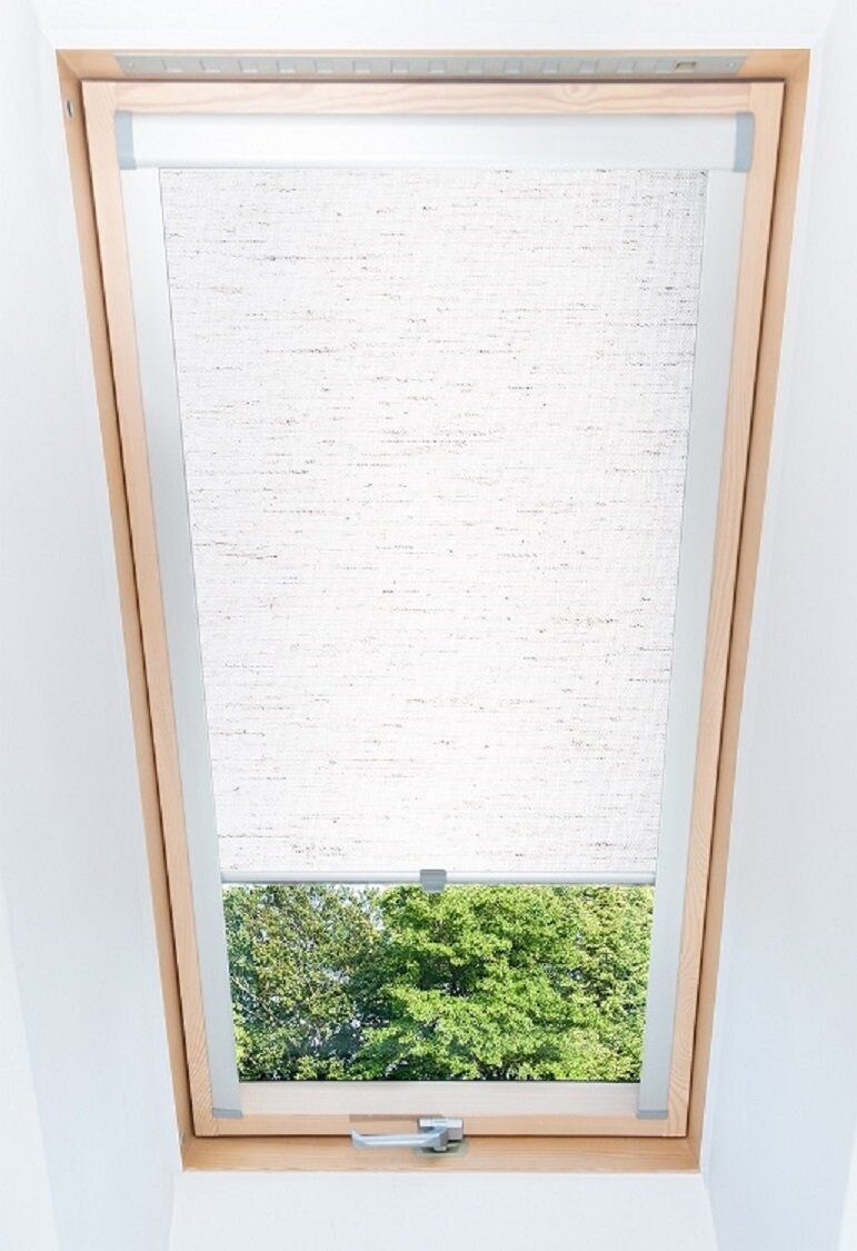 Dachfensterrollo Thermo verdunkelnd passend für Velux CK01 Natur Image