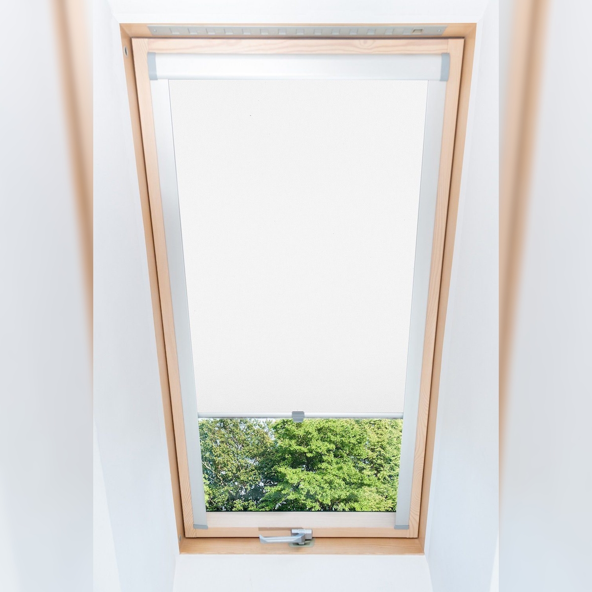 Dachfensterrollo Thermo verdunkelnd passend für Velux SK08 Weiss Image